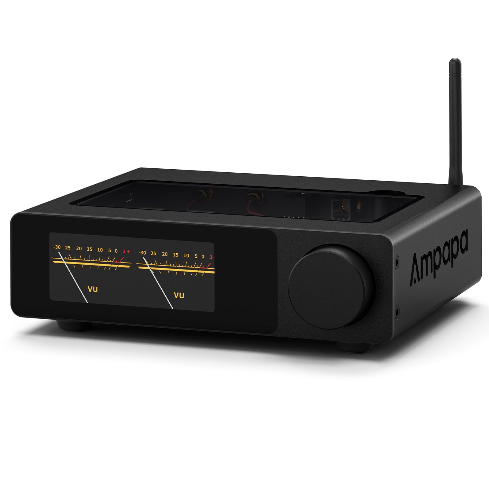 Ampapa D1 HIFI TPA3255 Amplifier with Digital VU Meter
