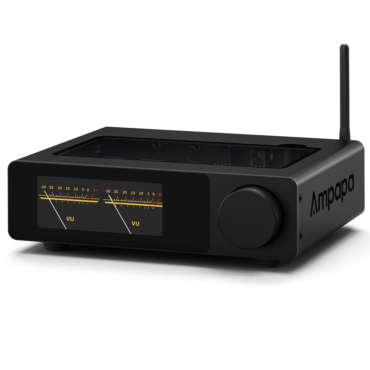 Ampapa D1 HIFI TPA3255 Amplifier with Digital VU Meter