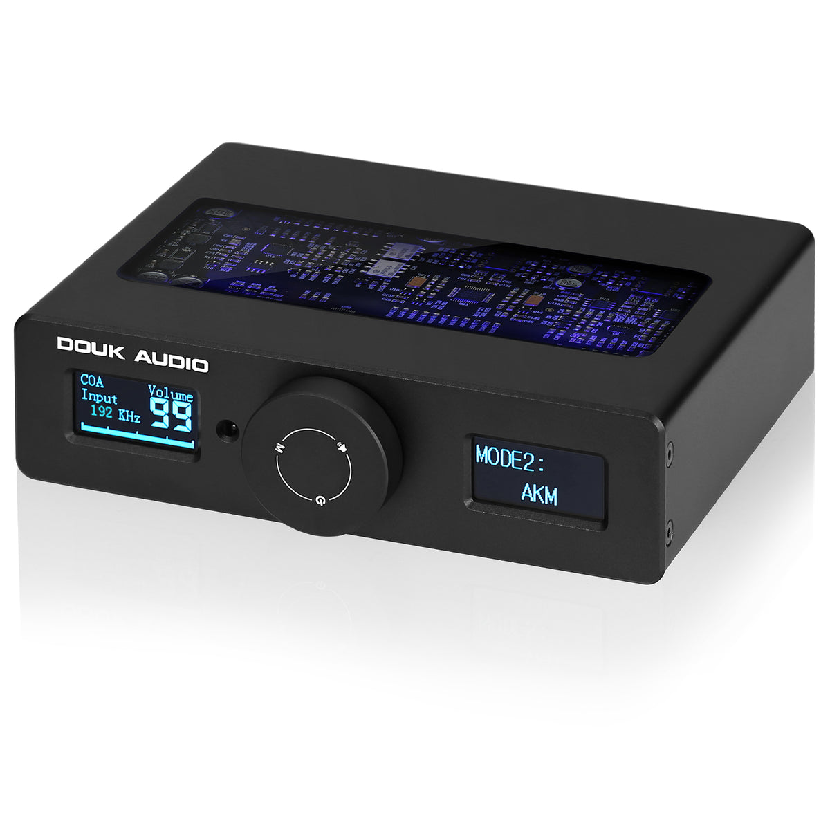 Douk Audio DAC-Q11 HiFi ESS9038Q2M+AK4493 USB DAC Audio Adapter COAX/OPT D/A Converter DSD256