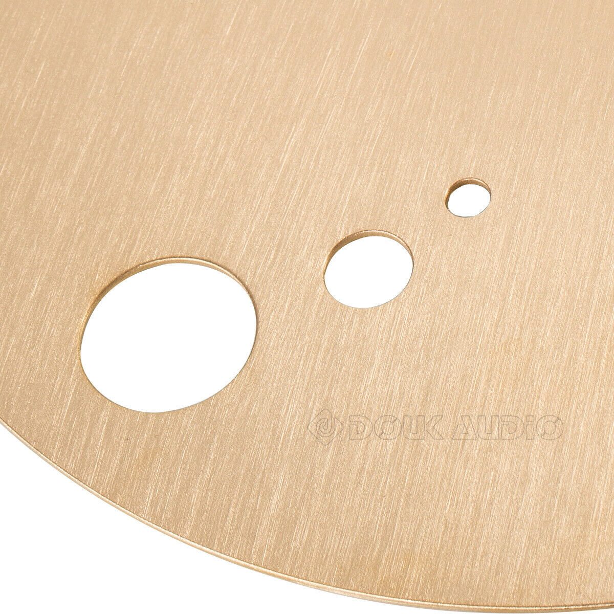 HiFi Pure Brass Turntable Platter Mat for Vinyl LP Record Player 2mm Pad Slipmat