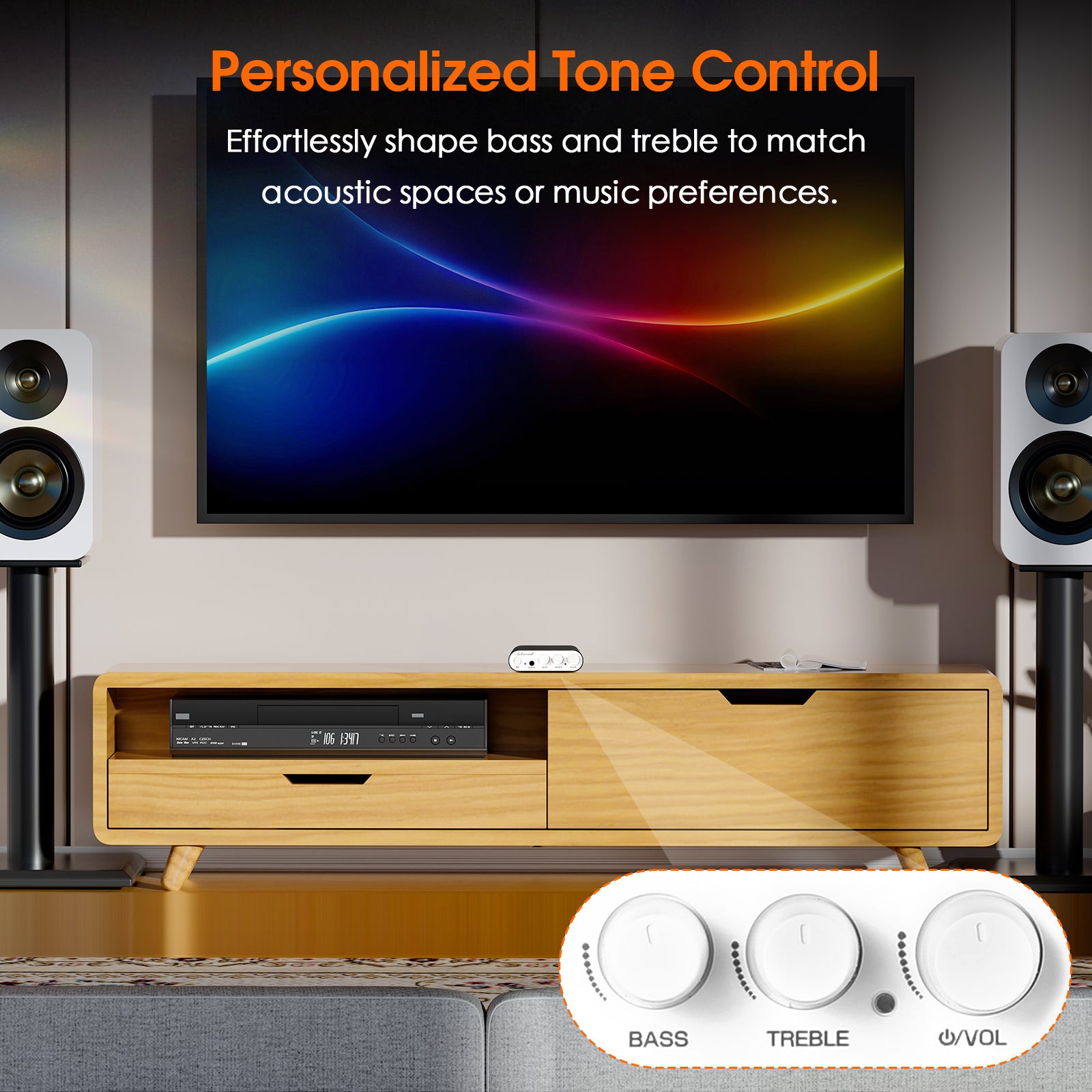 Nobsound M10 Mini TPA3255 Digital Amplifier with Bluetooth/USB Input