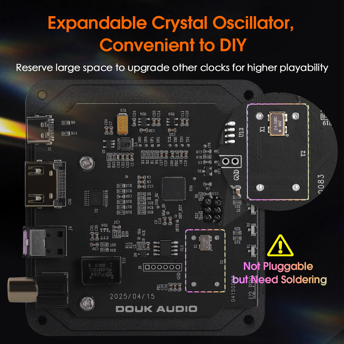 Douk Audio U2 PRO XMOS XU316 Digital Interface DDC Reclocker