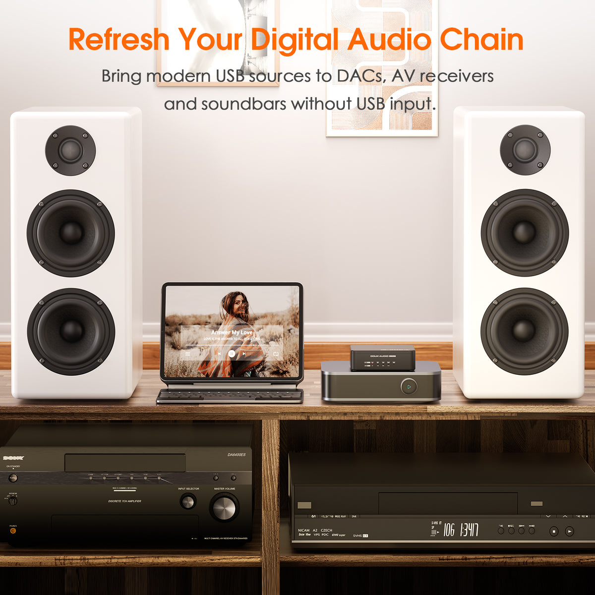 [Pre-Sale] Douk Audio U2-PRO-FC XMOS XU316 USB DDC Reclocker-Femtosecond Version