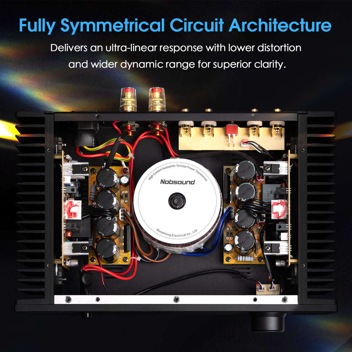 Nobsound NS-02G PRO HiFi Single-Ended Class A Stereo Amplifier