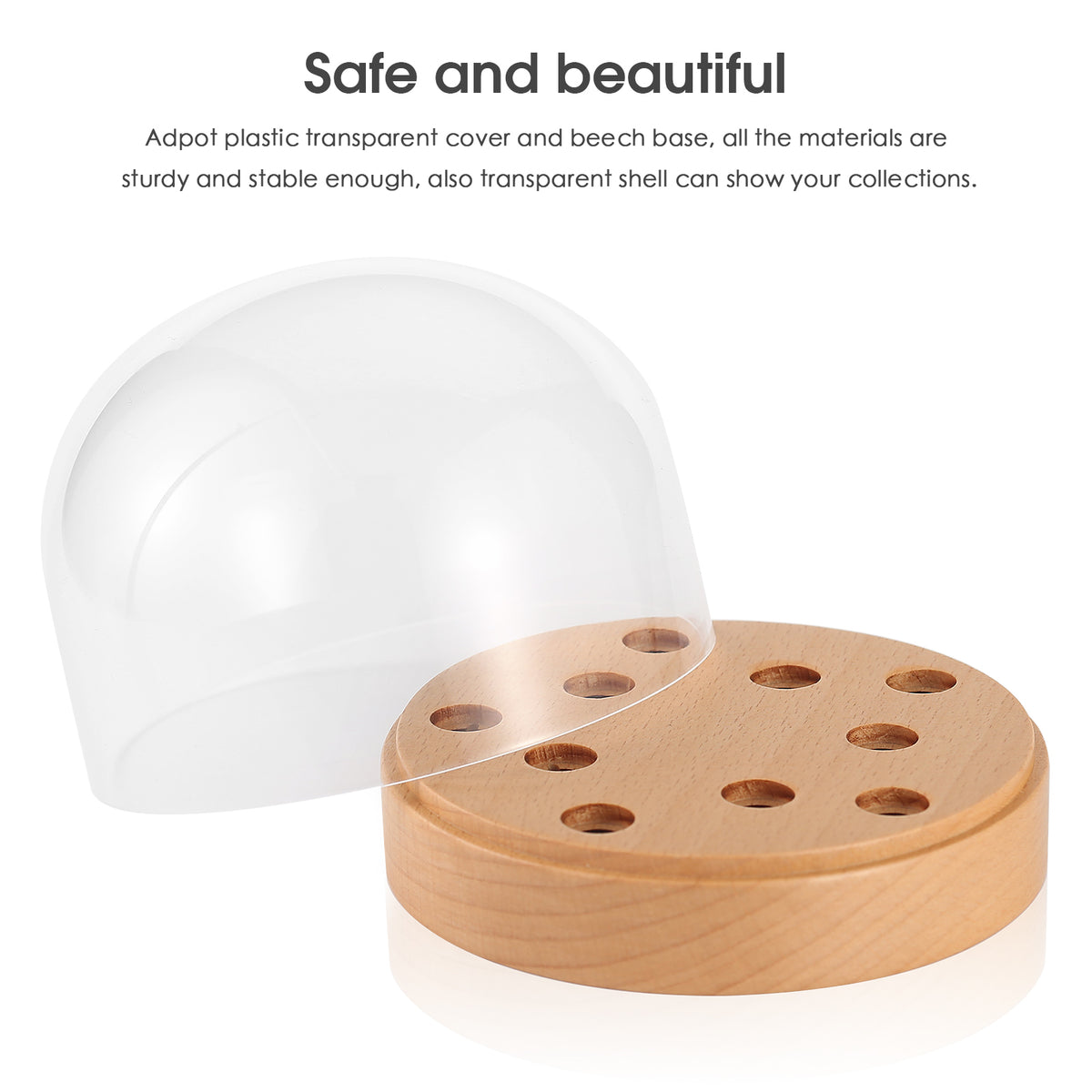 Nobsound R21J Tonabnehmer Headshell Keeper Plattenspieler Stylus Display Box Phono Shell Case