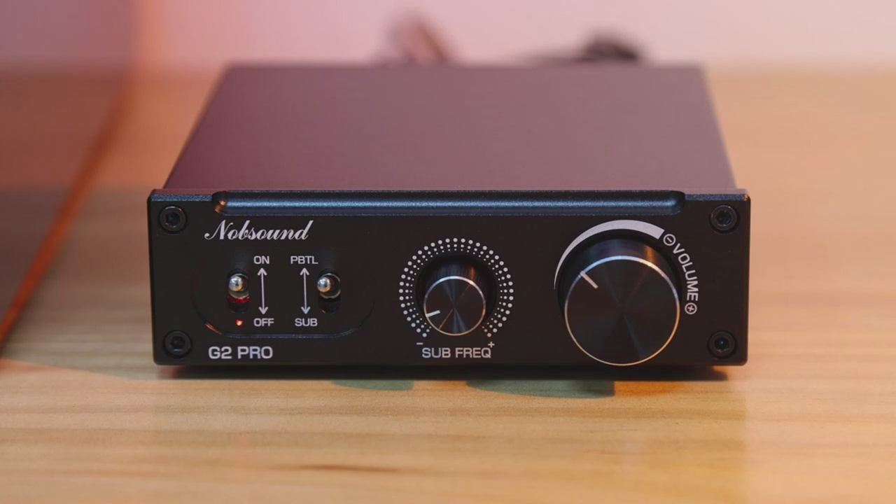 Nobsound G2 Mini 100W Mono Channel Digital Amplifier Subwoofer/Full-Frequency Power Amp for Home Stereos
