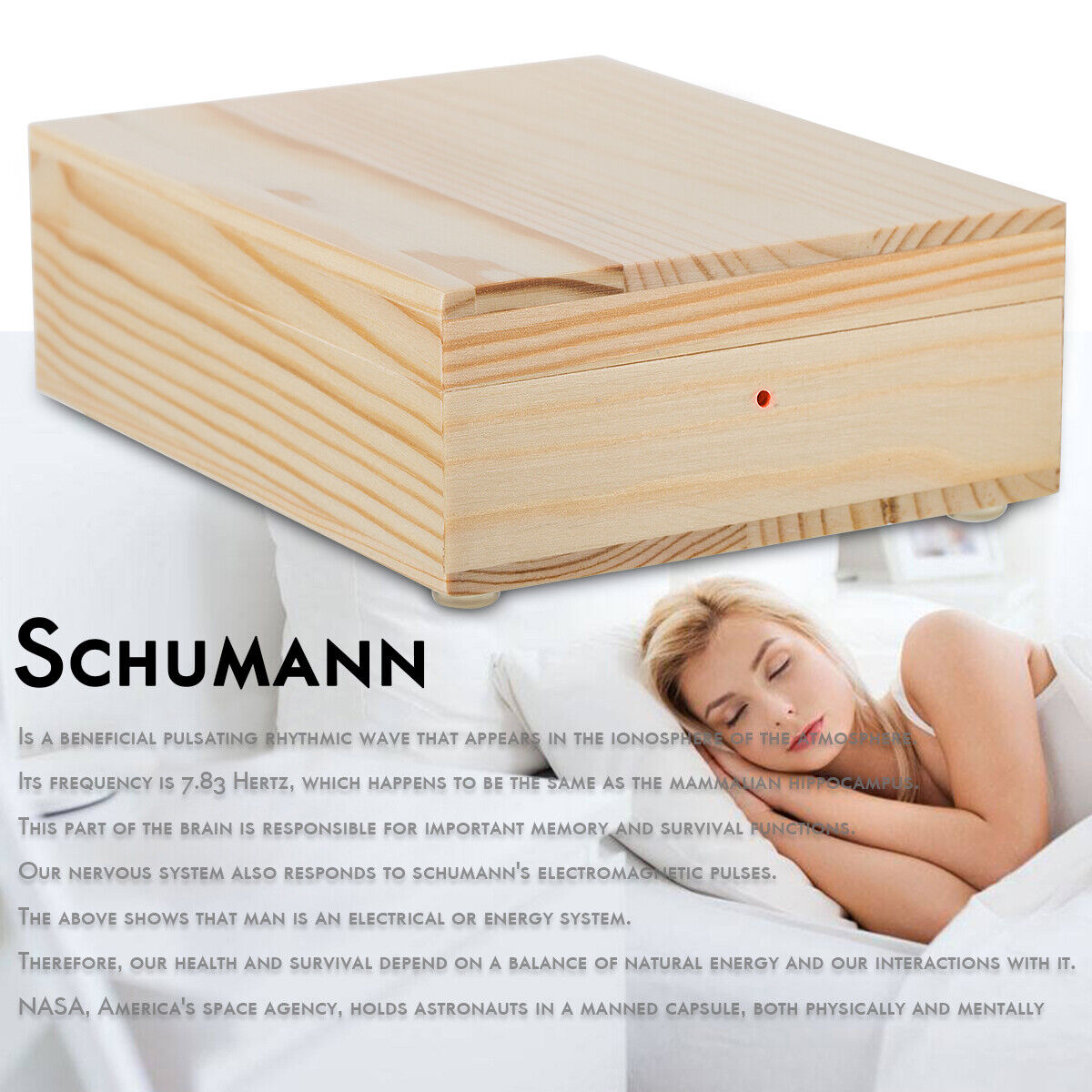 7.83HZ Schumann Wave Resonance Ultra-low Frequency Pulse Generator Sleep Relax