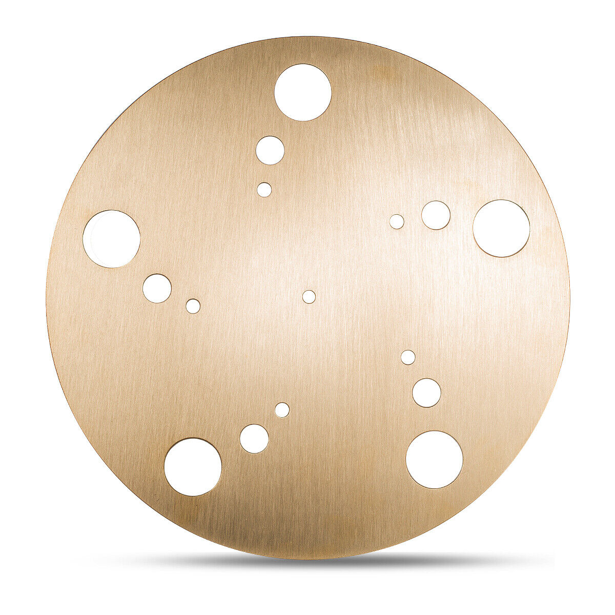 HiFi Pure Brass Turntable Platter Mat for Vinyl LP Record Player 2mm Pad Slipmat