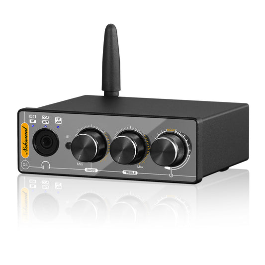 Nobsound Q4 Mini Bluetooth 5.0 Stereo USB DAC Gaming S/PDIF Digital to Analog Converter 192K