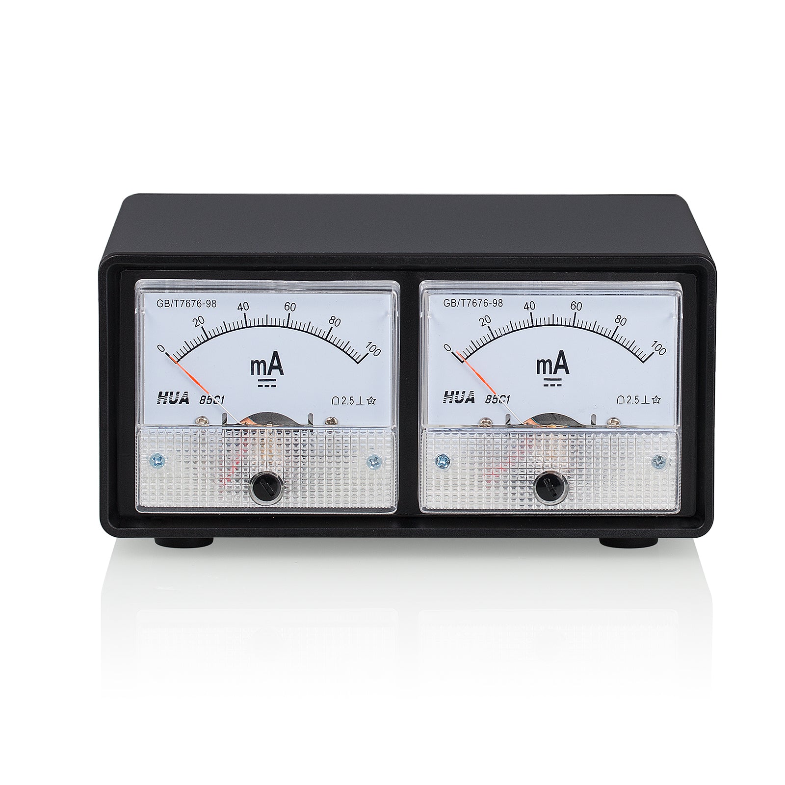 Douk Audio CT1-BOX 8-Pin Dual Bias Current Probes Tester mit VU-Meter für EL34 KT88 6L6 6V6 6550 KT66 Tube 