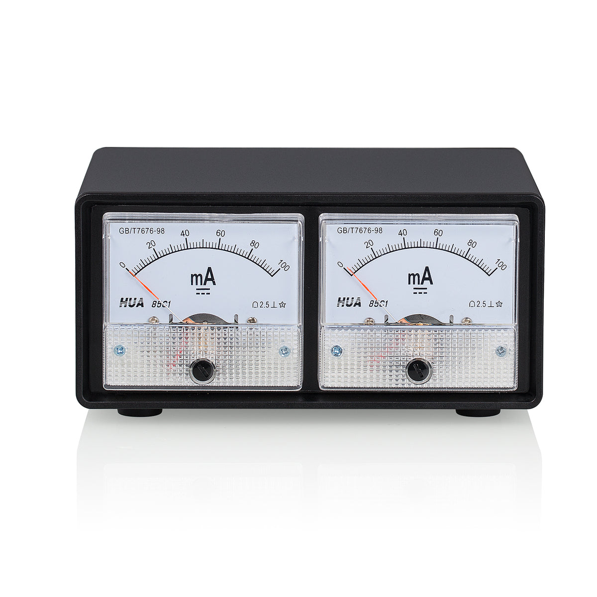 Douk Audio CT1-BOX 8-Pin Dual Bias Current Probes Tester mit VU-Meter für EL34 KT88 6L6 6V6 6550 KT66 Tube 