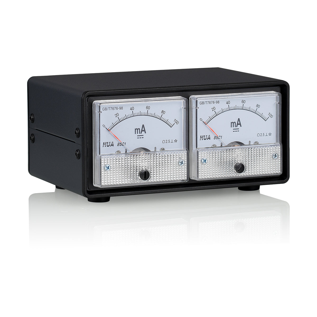 Douk Audio CT1-BOX 8-Pin Dual Bias Current Probes Tester mit VU-Meter für EL34 KT88 6L6 6V6 6550 KT66 Tube 